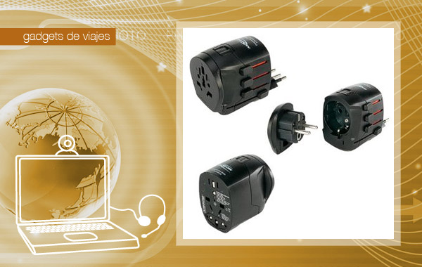 Adaptador universal de viaje "todo en uno" Adaptador universal de viaje "todo en uno"