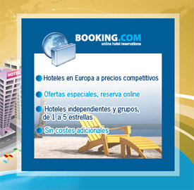 Buscador de hoteles Booking.com