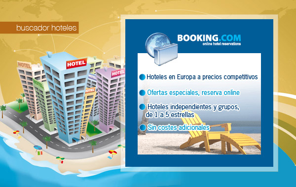 Buscador de hoteles Booking.com