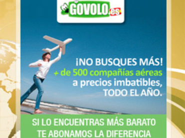 Govolo buscador de vuelos. Consigue los chollos que ofrece esta web