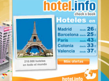 Hotel.info, otro buscador de hoteles a tu disposición