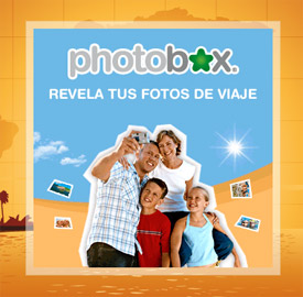 Revelado online de fotografías con Photobox
